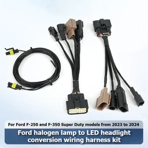 Halogen auf LED Rückleuchte Umbau Kabelbaum Kit für Ford F-250/350 2023-2024 - Bild 1 von 9