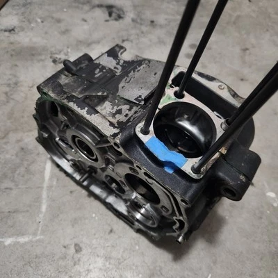 1990 - 2013 年本田 XR80R CRF80F 正品 原始设备制造商 COMP CRANKCASE 套装 左右 — 第 1/4 张图片