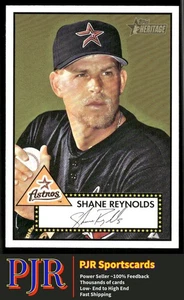 Shane Reynolds 2001 Topps Heritage #73a Houston Astros Black Back - Picture 1 of 2