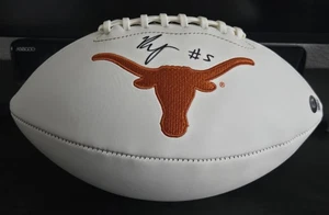 Bijan Robinson Texas Longhorns signiert weiße Tafel Football Beckett Zeuge - Bild 1 von 4