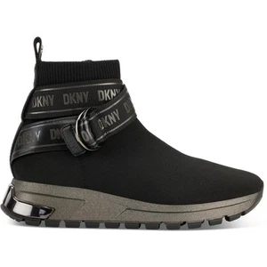 DKNY Womens Miley Black Casual and Fashion Sneakers 6.5 Medium (B,M) BHFO 0113 - Picture 1 of 2