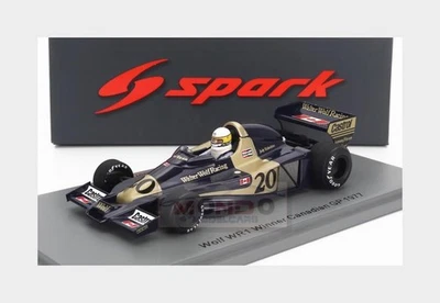 1:43 SPARK Wolf F1 Wr1 Ford #20 Winner Canada Gp 1977 Jody Scheckter S9998 Model - Image 1 of 2