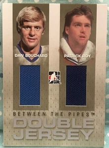 DAN BOUCHARD PATRICK ROY 2006-07 In The Game Between The Pipes Double Jersey - Picture 1 of 2