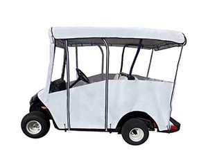 DoorWorks Over-The-Top Extended 80 inch Golf Cart Cover - 4 Passenger White - Picture 1 of 3