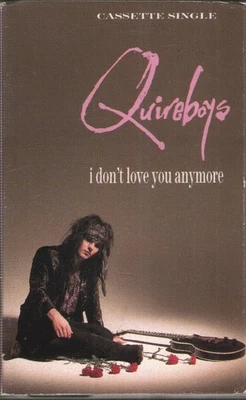 Quireboys I Don't Love You Anymore cassette UK Parlophone 1990 cassette with - Image 1 of 2