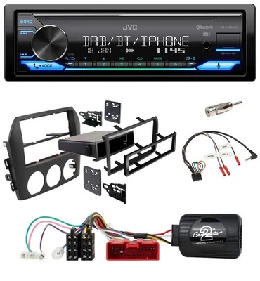 JVC Bluetooth DAB USB Lenkrad Autoradio für Mazda MX 5 NC 2005-2008 - Bild 1 von 4