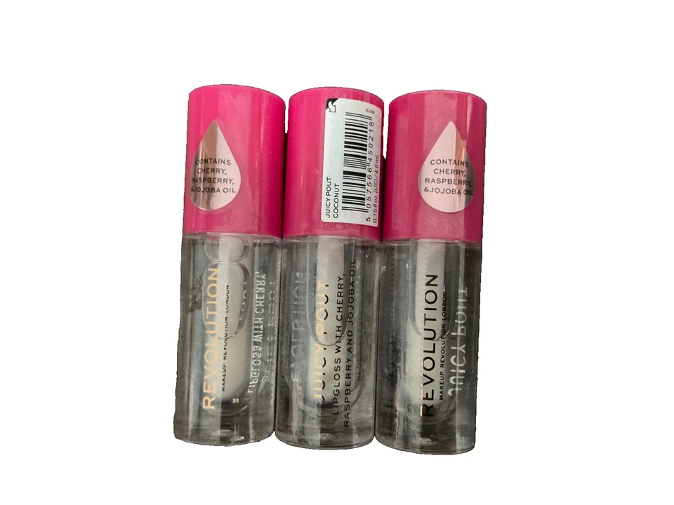 Makeup Revolution Juicy Pout Lip gloss  4.6ml/.15oz Full Size SEALED - Image 1 of 1