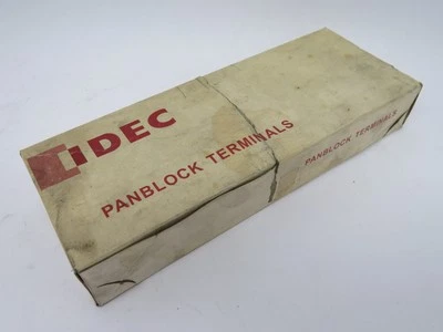 Idec BNH15MW Panblock Terminal Block 600V 1.25mm 50-Pack BOX DAMAGE NEW - Image 1 of 4