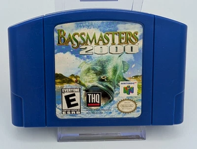 Bassmasters 2000 N64 (Nintendo 64, 1999)- Carro Azul - Auténtico - Probado Foto 1 de 4