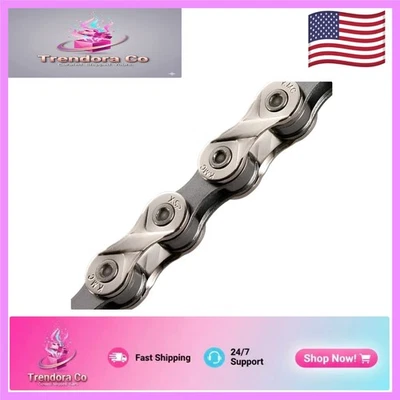 Silver/Grey X8.93 Chain - Fast Precision Shifting with Eco-Friendly Coating - Image 1 of 3