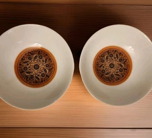 2 Noritake Younger Image Dominica 6925 Round Saucers . Japanese  - Picture 1 of 7