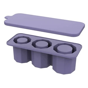 Vassoio Quadrato Ghiaccio per Tazze, Stampi Quadrati per Ghiaccio in Silicone con Coperchio per Fare 39636 - Foto 1 di 10