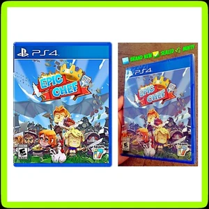 👨🏻‍🍳 Epic Chef PS4 Sony Playstation 4 🆕 BRAND NEW! ✅ SEALED! 🌿 MINTY! - Picture 1 of 11