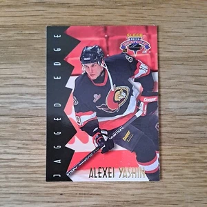Alexei Yashin Fleer NHL 1990s Insert Trading Card - Picture 1 of 5