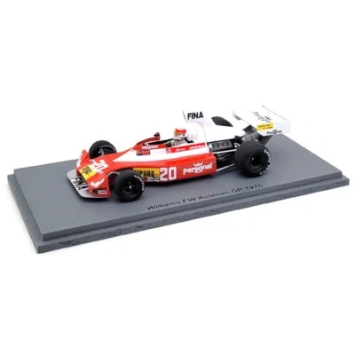 1975 Jo Vonlanthen Williams FW Austrian GP - 1/43 Spark Models - Immagine 1 di 3