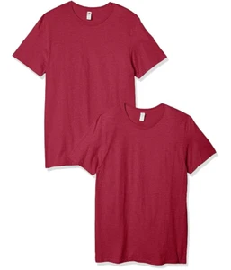 Fruit Of The Loom Mens Fruit of the Loom Crew T-shirt (2 Pack) Size 3Xl Cardinal - Picture 1 of 4