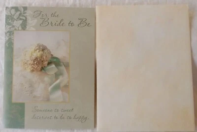 "For The Bride To Be", (1) Leanin Tree Wedding Day Card, New With (1) Envelope - Image 1 of 4