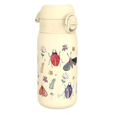 ION8 Leak Proof Kids Water Bottle, Stainless Steel, Bugs Life, 400ml (13oz) - Image 1 of 4
