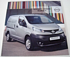 Nissan . NV200 . Nissan NV200 Euro 5 . October 2011 Sales Brochure - Picture 1 of 1