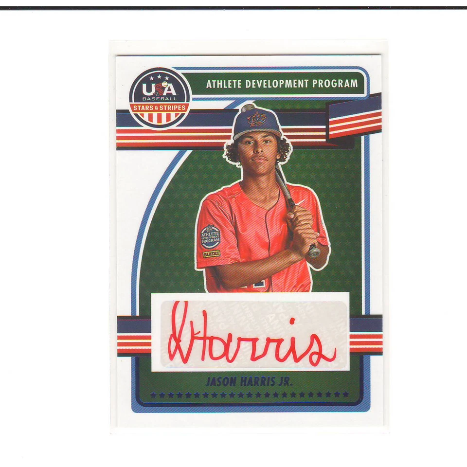 2023 Panini Stars & Stripes USA Baseball Auto #ADPS-JH Jason Harris Jr. - Image 1 of 1