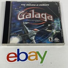 GALAGA: Destination Earth CDROM PC 2001 COMPUTER GAME Hasbro Infogrames Win 98