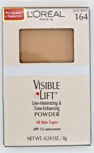 NEW L'Oréal Visible Lift Line Minimizing Tone-Enhancing Powder 164 BUFF BEIGE - Picture 1 of 1