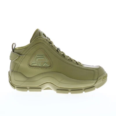 Fila Grant Hill 2 5BM01877-300 Womens Green Leather Athletic Basketball Shoes