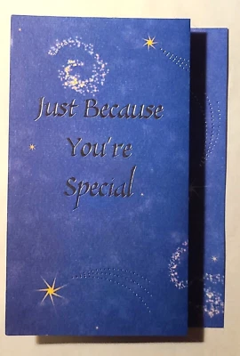 MAJESTIC GREETINGS 1 Greeting Card/Envelope You're Special Thought Affection Close in Heart Every