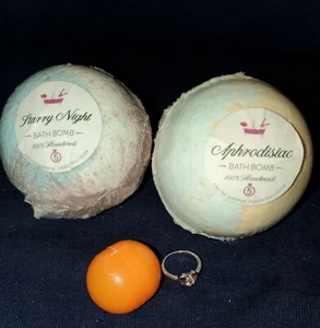 *Reducido* Anillo gratuito cada bomba 2x Bombas de baño burbujeante Belle Bath Destress rejuvenecido - Imagen 1 de 9