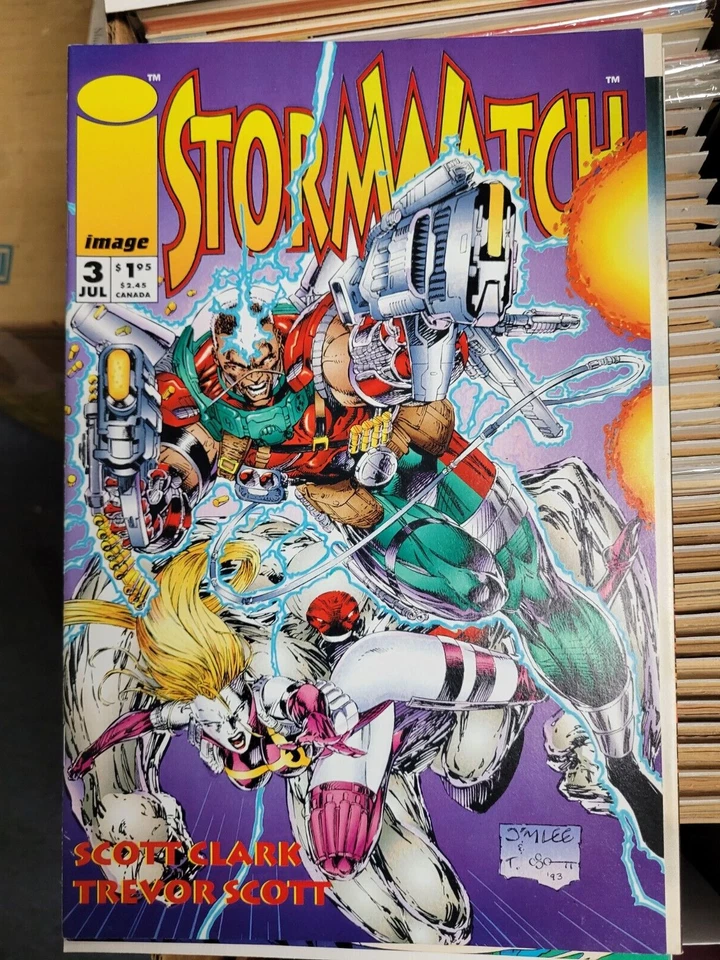 Stormwatch #3 (Image Comics July 1993)
