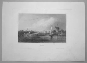 1834 Meyer print DEN HAAG THE HAGUE, THE NETHERLANDS, #19 - Picture 1 of 1