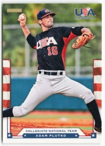 Adam Plutko Panini 2012 novato de béisbol de Estados Unidos - Imagen 1 de 2