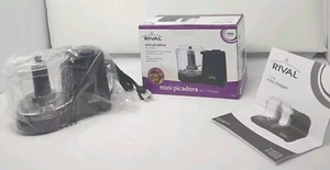 Rival Mini Chopper 1.5 Cup Capacity - 30 Watts Motor - MC-67BL Black (XJ-2K257B) - Picture 1 of 14
