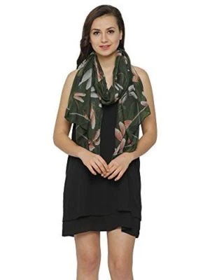 Dragonfly Print Women's Scarf Wrap Large Size