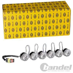 HELLA TAGFAHRLEUCHTENSATZ TAGFAHRLICHT TFL LED 12V 24V 2PT 177 696-721 - Photo 1/2
