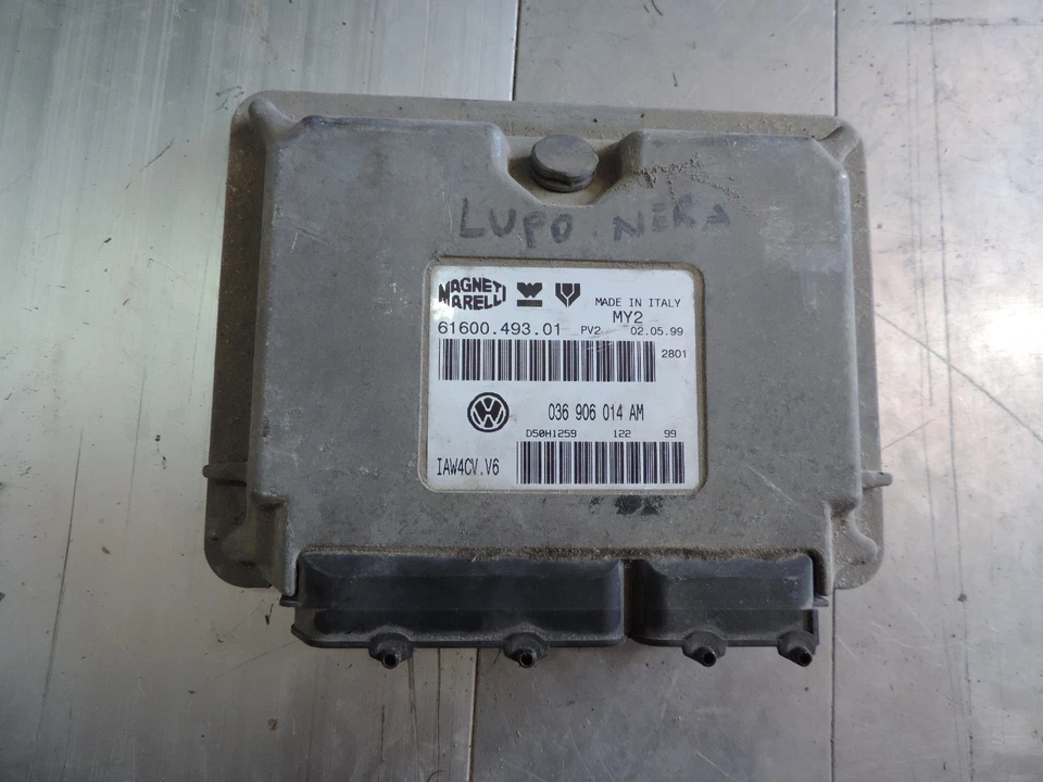 VW LUPO 1.4 BENZINA CENTRALINA MOTORE MAGNETI MARELLI 61600.493.01 - 036 906 014 - Immagine 1 di 1