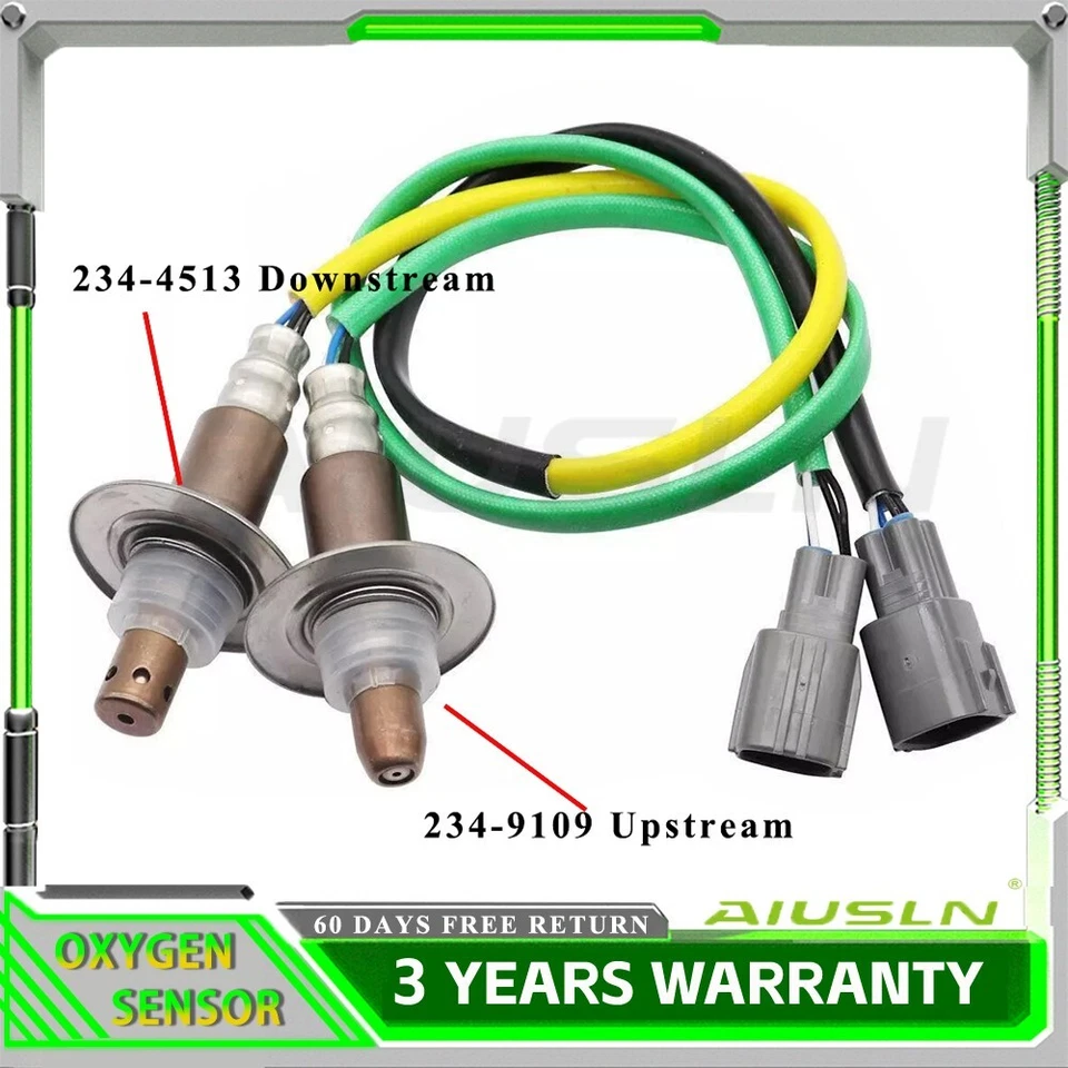 2PCS Upstream + Downstream Oxygen O2 Sensors For Subaru Impreza 2012-2014 2.0L - Imagem 1 de 4