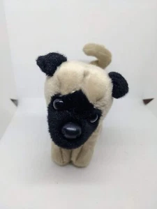 Douglas Stuffed Animal Plush Dog 7" Curly Tail - Picture 1 of 4