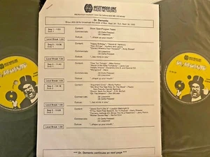 9/30/90 (#90-39) DR DEMENTO: CHUCK BERRY, JAN & DEAN, PLAYMATES, GEORGE CARLIN - Picture 1 of 2