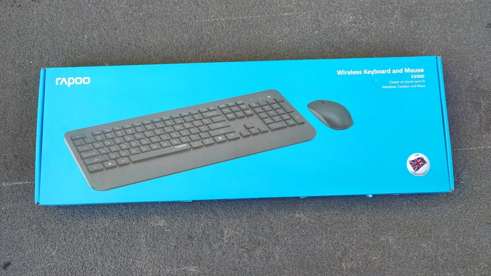 New Rapoo X3500 Multi-mode Wireless Keyboard & Mouse Combo Set - Image 1 of 4