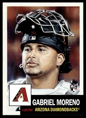 2023 Topps Living Gabriel Moreno Rookie Arizona Diamondbacks #630 - Image 1 of 2