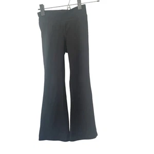 Gap flare black leggings girls sz small - Picture 1 of 8