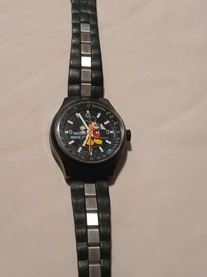 Vintage Disney Bradley '78 Mickey Mouse Manual Winding Wristwatch RARE works  - Image 1 of 4