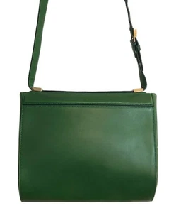 Authentic GIVENCHY Pandora Green Leather Shoulder Bag Crossbody Style green - Picture 1 of 9