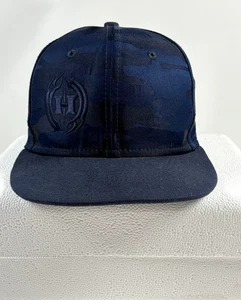 Gorra de camionero con logotipo de Hellanbach Snapback bordada azul camuflaje talla única - Imagen 1 de 9