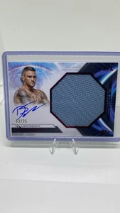 2024 TOPPS UFC KNOCKOUT DUSTIN POIRIER MAT RELIC RED ON CARD AUTO /25 SSP - Picture 1 of 2