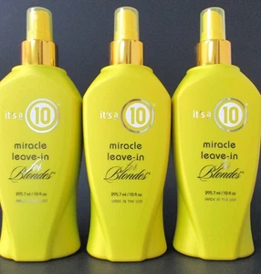 IT'S A 10 Miracle Leave-In For Blondes 10 fl oz / 295.7 ml Pack Of 3 - Picture 1 of 2