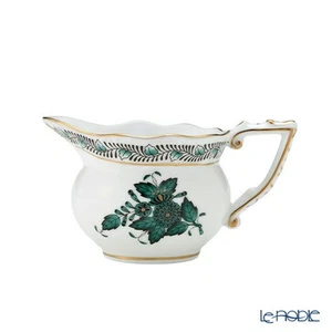 HEREND First come Apony Green 2 AV2 Blue Green 00645-0-00 Creamer 80ml - Picture 1 of 4