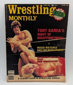 Vintage Wrestling Monthly Magazine April 1978 Tony Garea Mixed Matches Women’s F - Bild 1 von 3