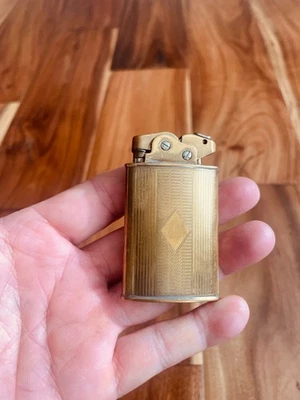 Encendedor Thorens de latón macizo súper raro de colección (suizo) en buen estado Foto 1 de 4